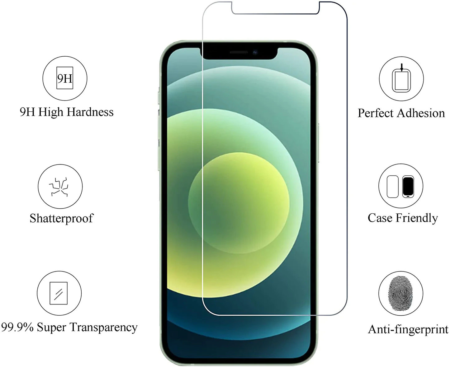 Screen Protector Compatible for iPhone 11/iPhone XR