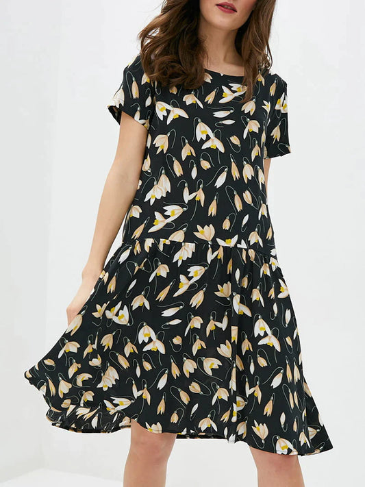 Garne print dress