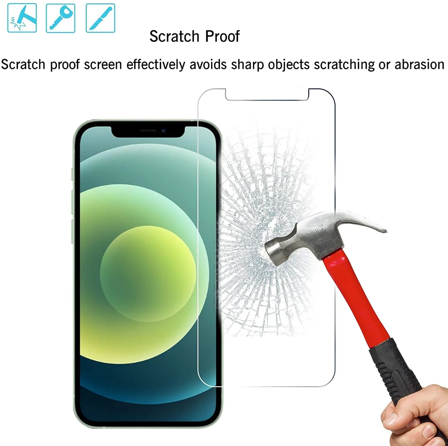 Screen Protector Compatible for iPhone 11/iPhone XR
